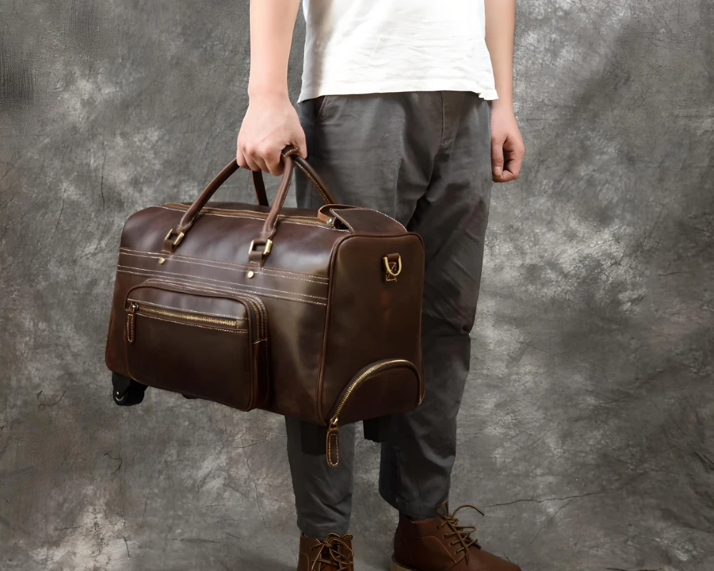 wheeled luggage bags
